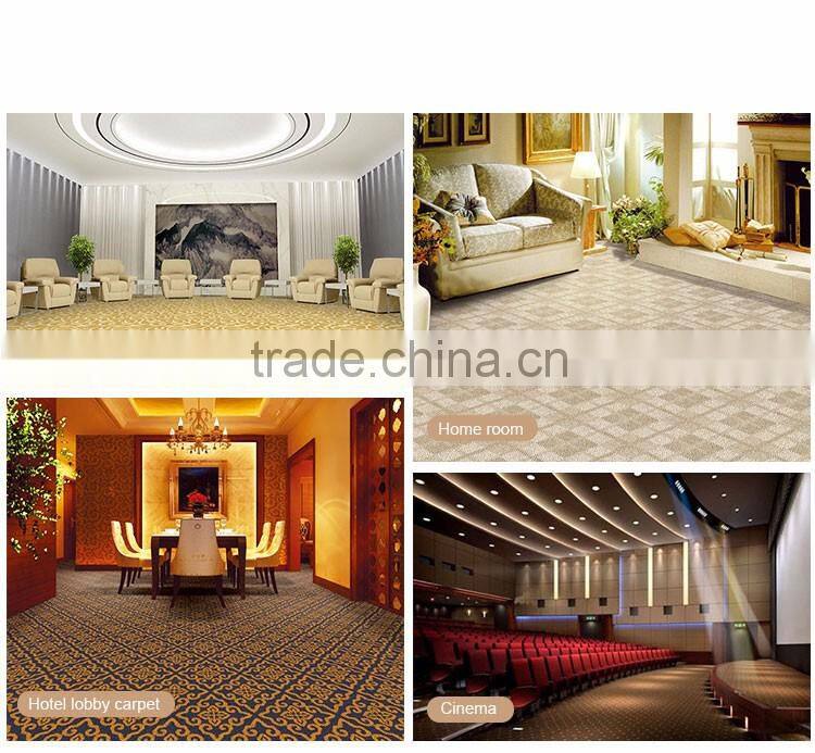 Rubber Backing Nylon Commercial Carpet Tiles
