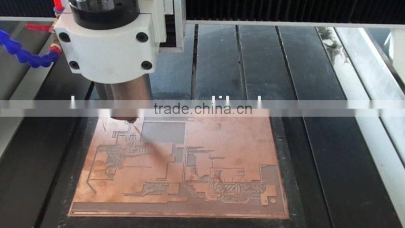 600*600mm Cheap PCB CNC Router Protel99&CopperCAM Software ZK-6060