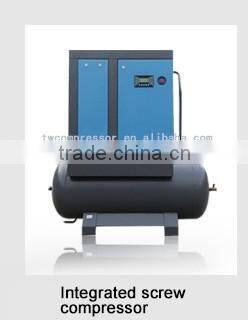 380/ 220V voltage 90kw 7bar dry air compressor
