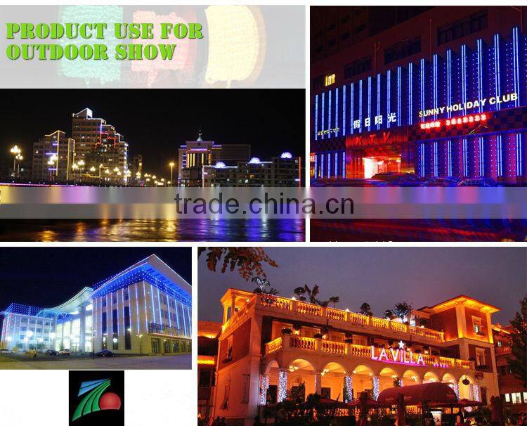 Outdoor dimmable underwater led rope light