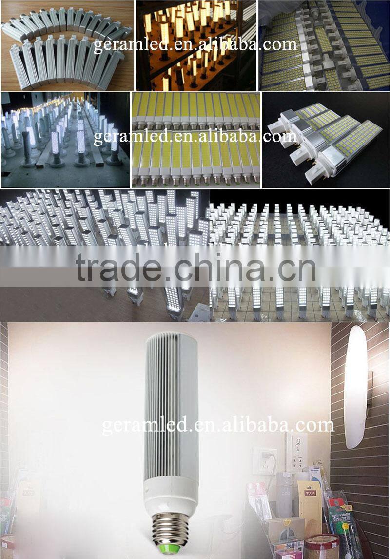 2015 Hot! CE ROHS E27 G24 2-pin 4-pin 13W LED PLC G24D G24Q Factory Direct Sale