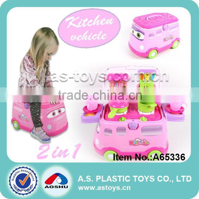 New product 2 in 1 sliding ride on car small doctor cart toy with light and music