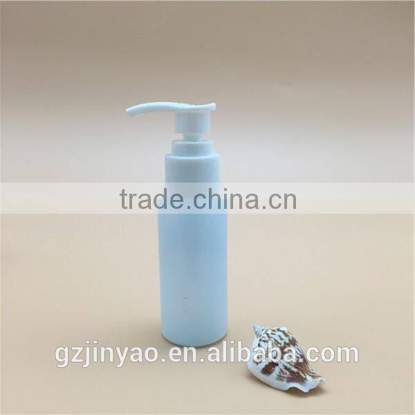 60ml HDPE bottle for chemical products toner glue pesticide with pump cap aluminum cap