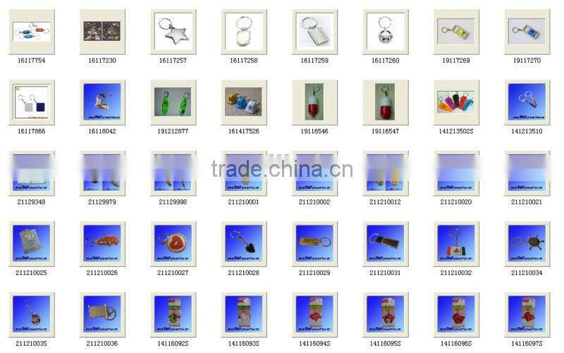 high quality promotion custom leather keychain