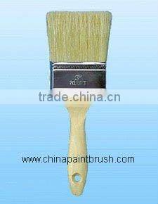 wooden handle paint brush