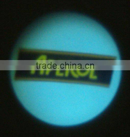 fashional key holder with led bulb torch , printing your logo and for promotional gifts JLP-036 led logo keychain