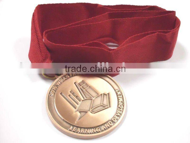 hot metal raised up medal