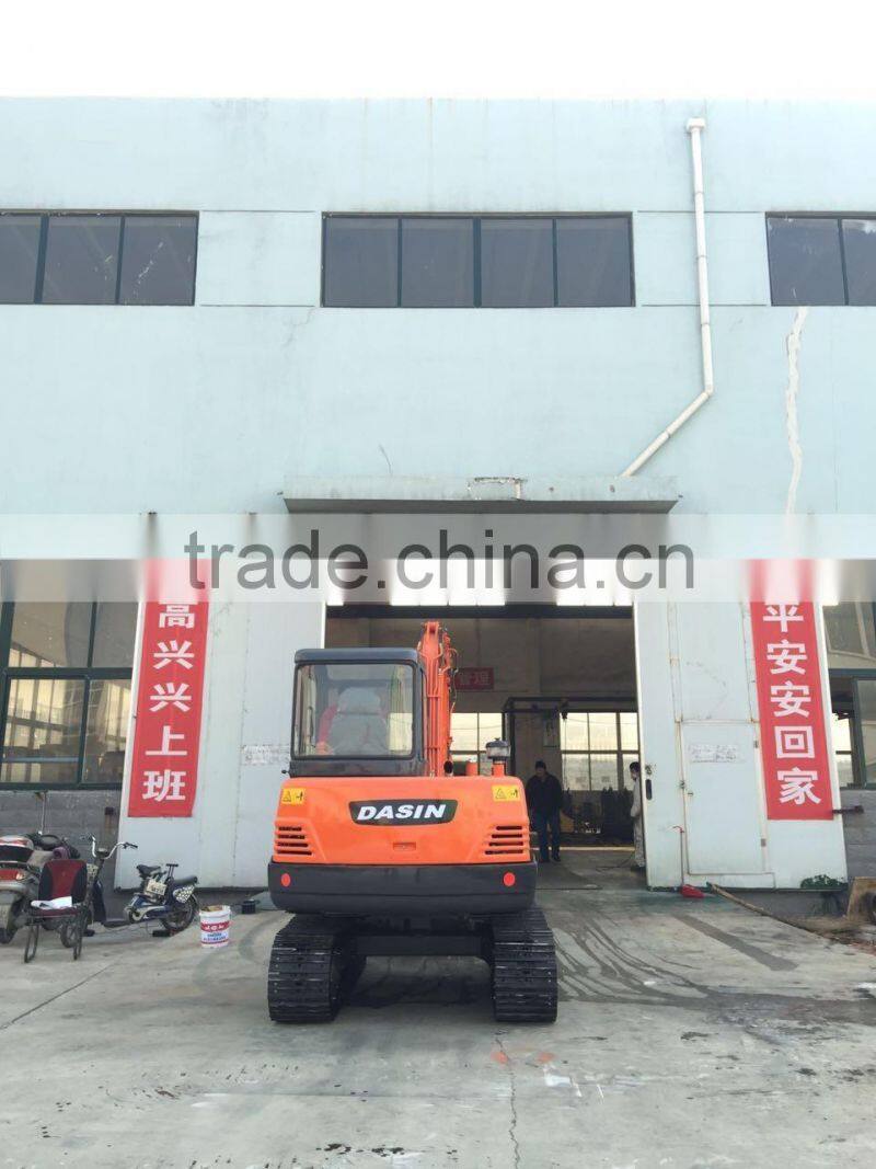 Most popular hot sell small excavator digger digging machine 5tons