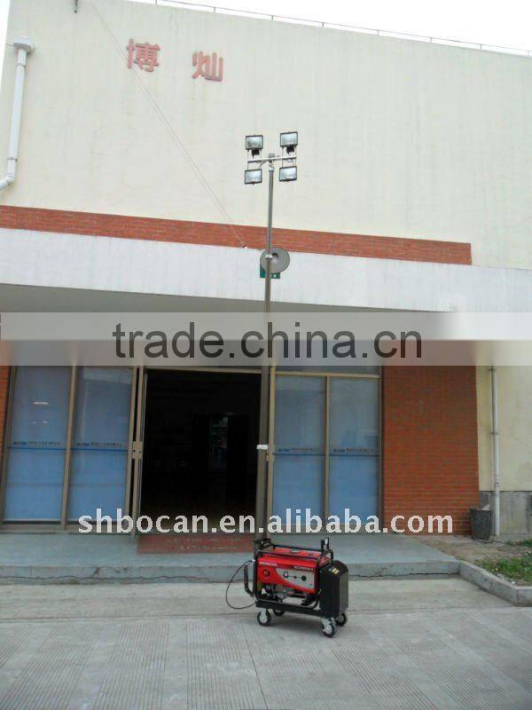mobile generator light tower