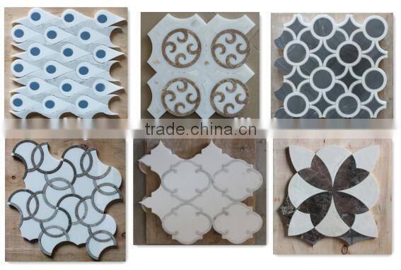 China want to sell white marble mosaic tile