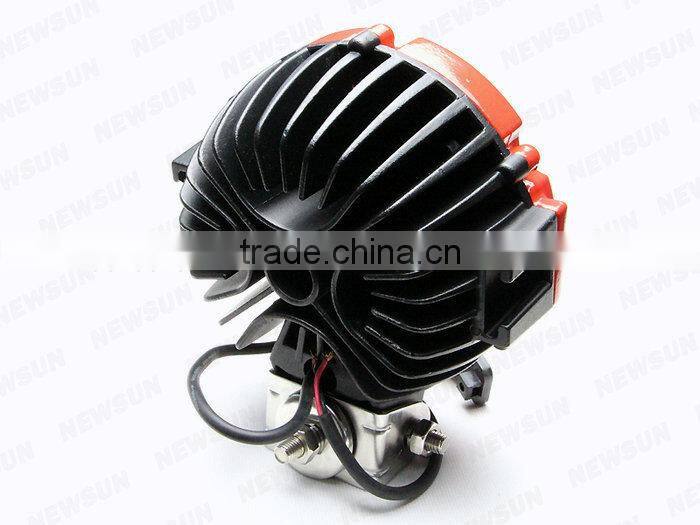 High Performance Flood /Spot Led Work Light 51w super bright 17 leds auto led work light 6.3 inch