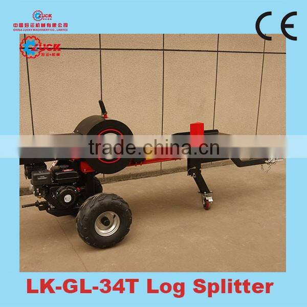 34T horizontal machanical log splitter with CE