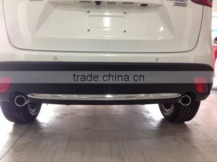 Rear Bumper Moulding ABS Chrome 1 Pcs For CX-5 2012 Accessories