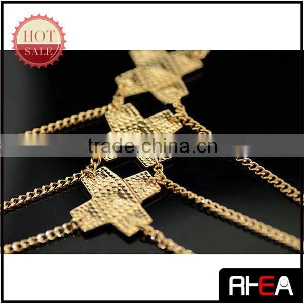 Fashion Sexy Rose Gold Body Chain For Girl RD11325