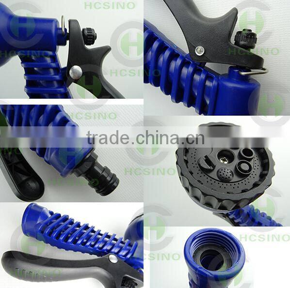 China High Pressure 7 Pattern Expandable Garden Hose Plastic Spray Gun/ Spray Nozzle / Water Jet