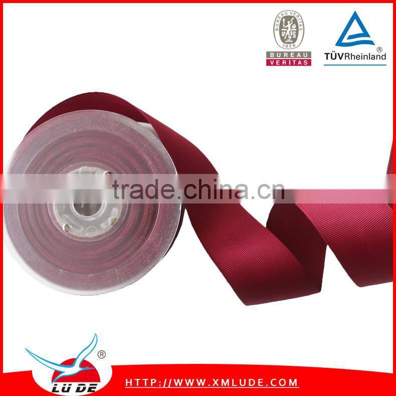 2015 Wholesale 100% polyester higly quality grosgrain ribbon/grosgrain ribbon