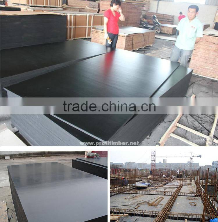 Waterproof Phenolic 18mm Black Film Faced Plywood