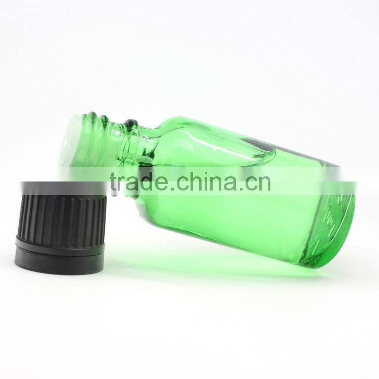 20ml Green Glass Euro Dropper Bottles