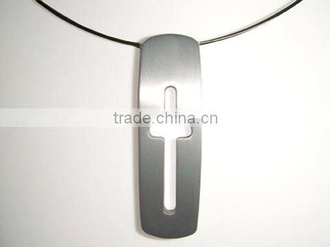 fashion design blank dog tag necklace,titanium necklace