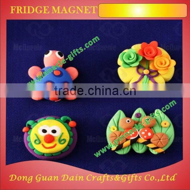 Funny and amazing home decorative embossed soft pvc fridge magnet