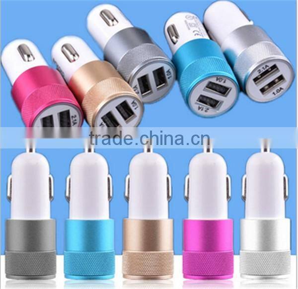 12-24V USB Car Chargers Dual USB Car Charger
