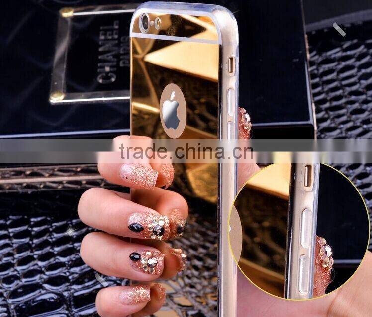 Luxury Ultra-thin TPU Mirror For iPhone 6 6s Mirror Case