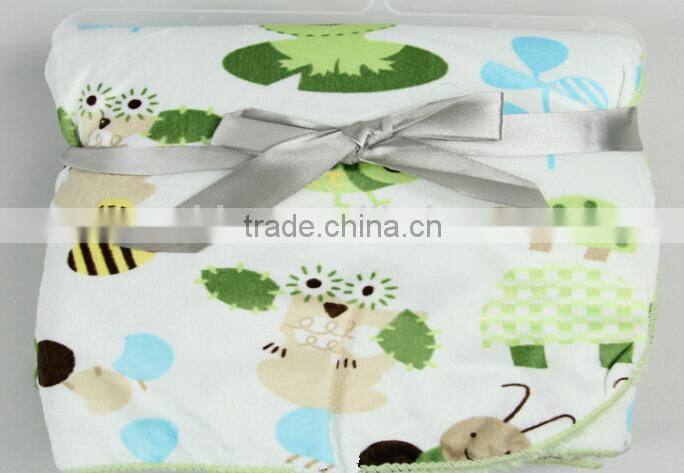 Wholesale Baby winter Blanket 100% Cotton knitted