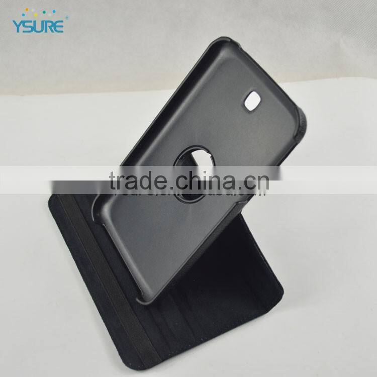 new product pu leather 360 rotating stand case for samsung GalaxyTab3 7.0 8.0