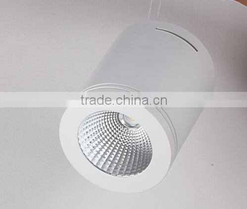Aluminum 3 inch cold white Surface Mounted 18w COB led downlight