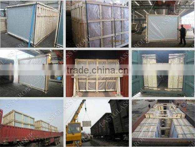 diamond patterned glass in building glass