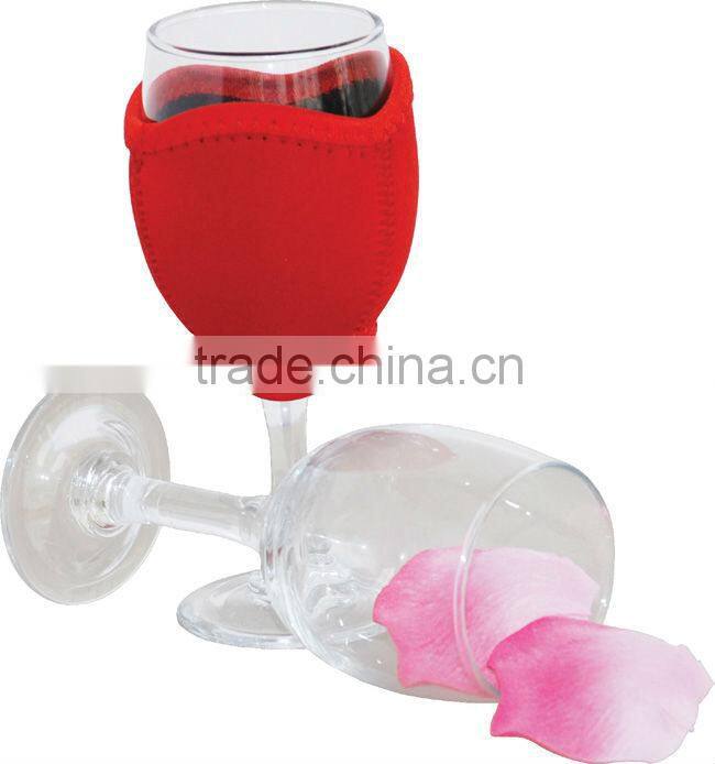 Neoprene wine glass cooler