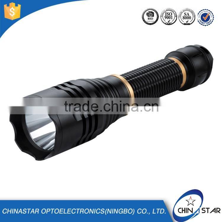 High Power Zoom Mini Rechargeable Led Flashlight