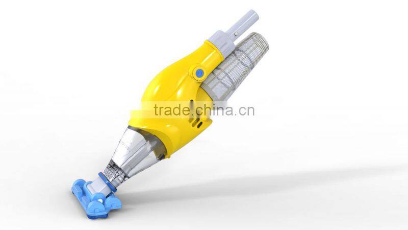 AQUA JACK 2016 Poolstar electric pool suction brush with patents battery powered pool cleaner