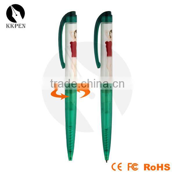 Naked Chinese girl floating woman pen with custom logo