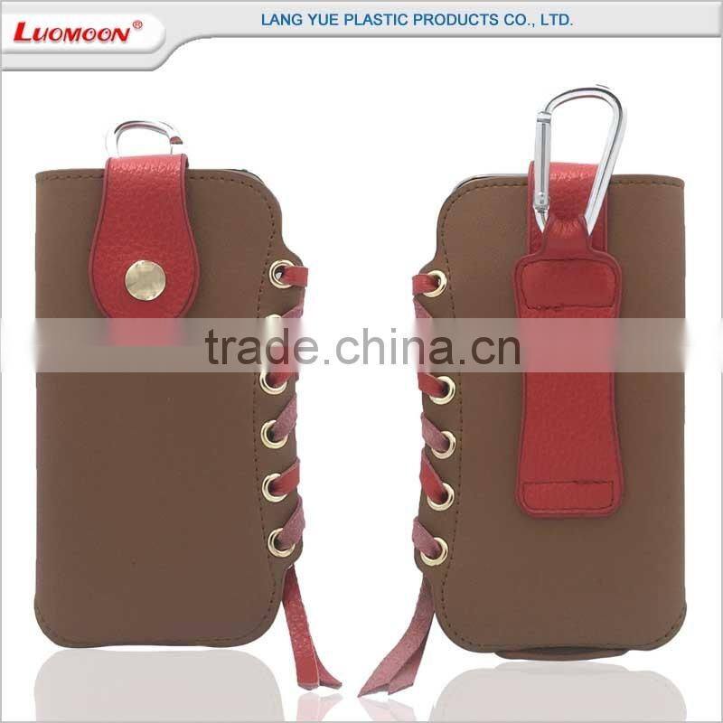 universal genuine leather climb mountain phone pouch case bag for samsung galaxy note S j A E i9220 for sony xperia premium z4 5