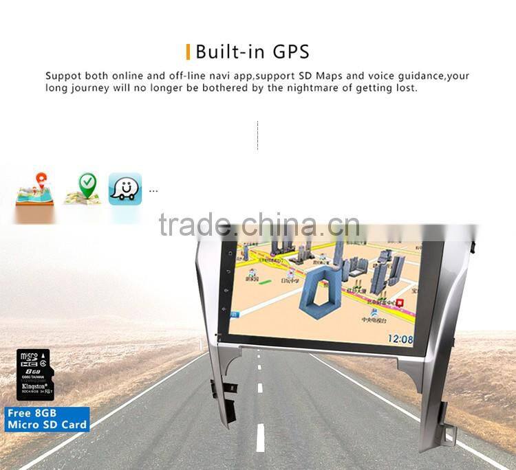 Cheap 10.2 Inch network audio playing car gps android dvd player for toyota