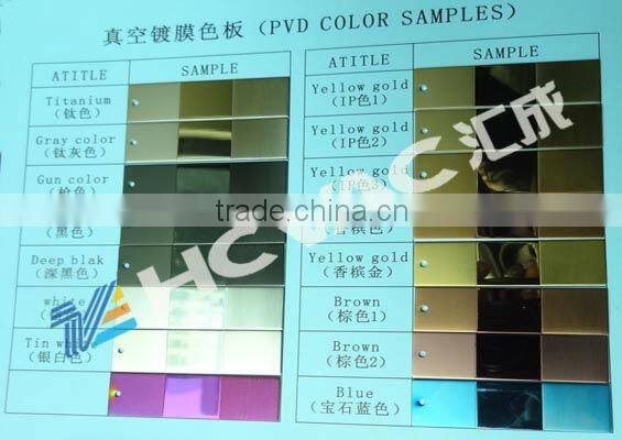 Etched Stainless steel sheet coating equipment for get colorful sheet