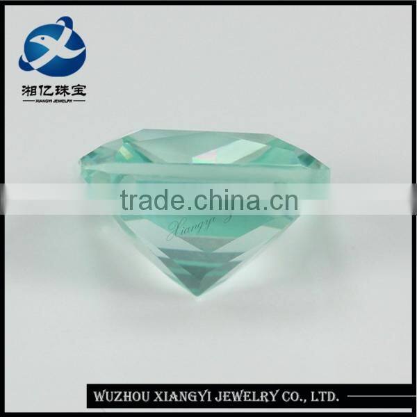 Newest shinning octagon shape princess cut loose spinel gems wholesale