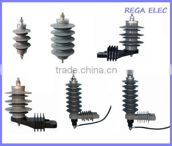 YH5W-6,6kV5kA MOV/Metal-oxide polymer Lightning Arrester/Lightning arrestor,Power Factor Correction