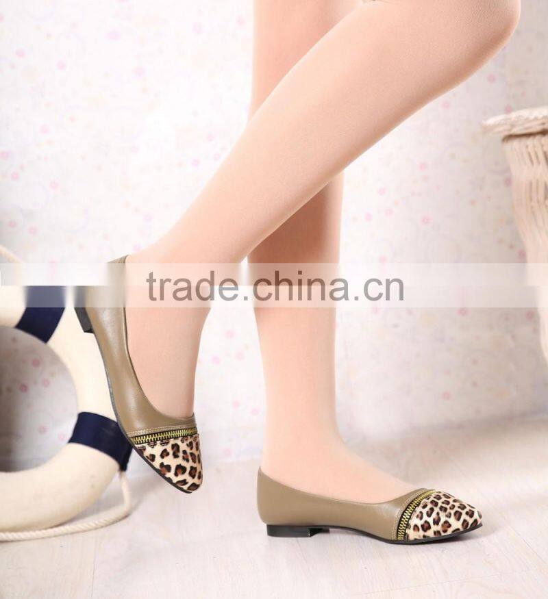 2016 popular hot selling ladies high quality flat shoes HOL-8