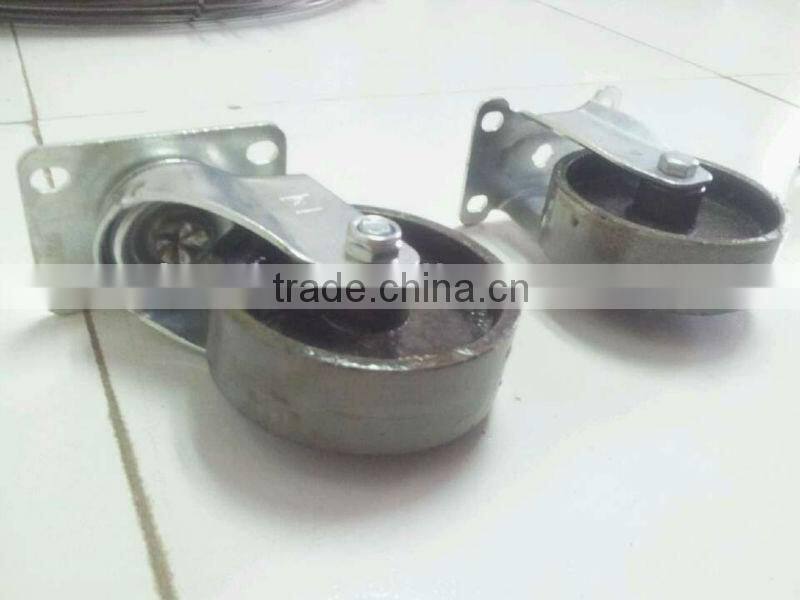 Omni-directional 100mm diameter oil spout caster PF-E356