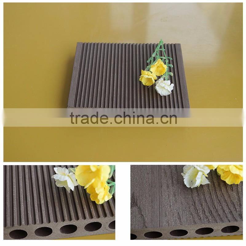 WPC outdoor decking flooring with waterproof/fireproof