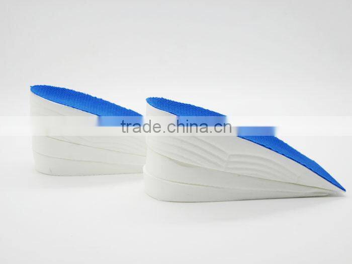 china factory Comfortable PU foam height increase insoles for shoes