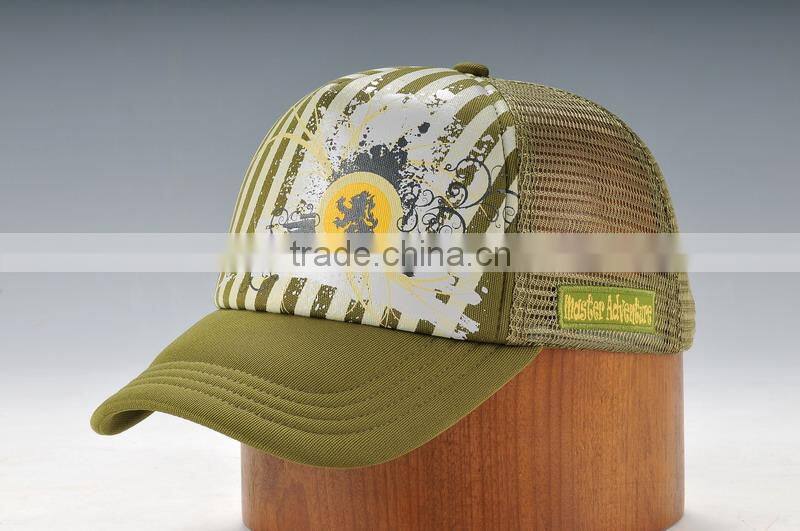 Custom 5 Panel Promotional Printted trucker cap