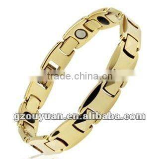 Western style high quality polished beautiful tungsten bracelet