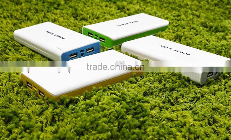 2015 new style portable universal power bank 20000mah for smartphone battery