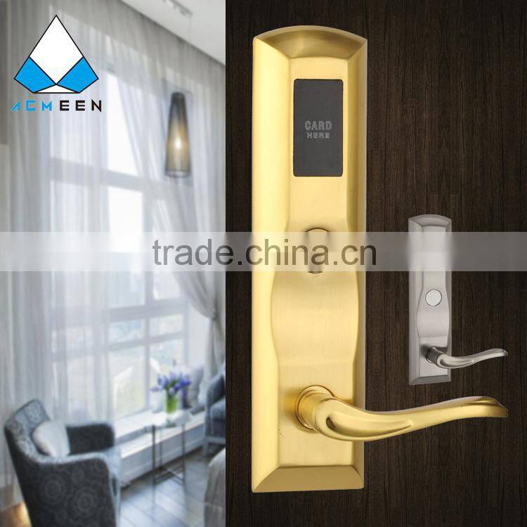 Rfid hotel key card electronic door lock system
