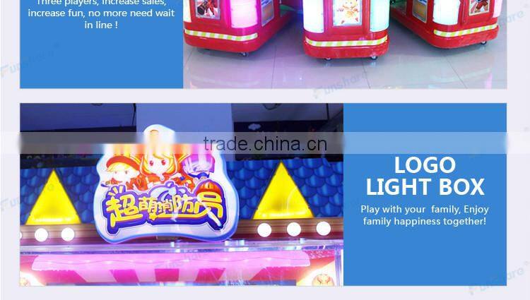 Funshare Newest game machine Cute Fireman shooting water shooting arcade game machine for children