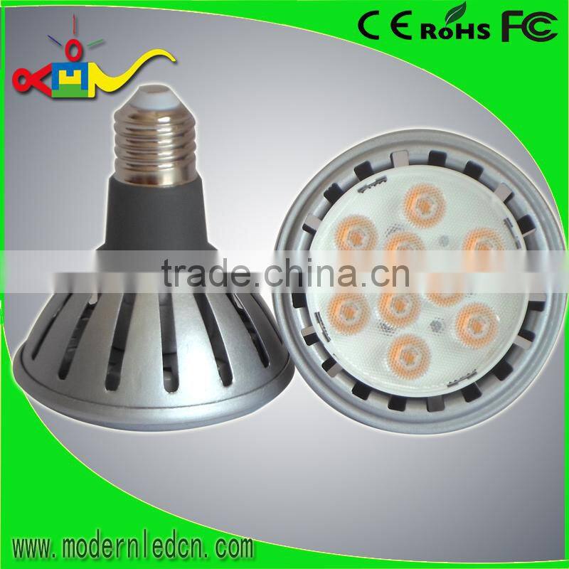 Popular Die cast E27 led par30 cob epistar luces led