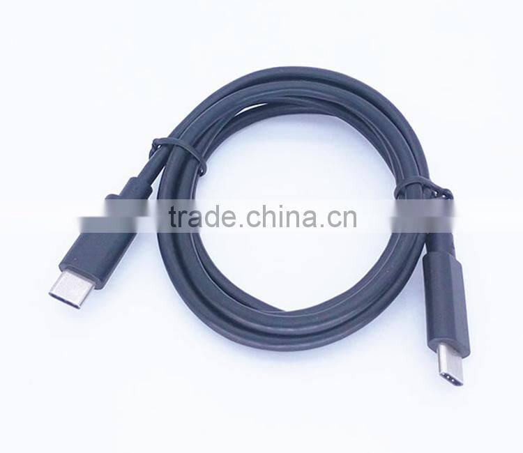 High quality black type C for Android USB type C data cable to USB 2.0 cable